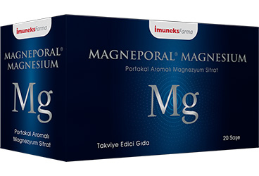 IMUNEKS FARMA MAGNEPORAL MAGNEZYUM TAKVIYE EDICI GIDA  20 saşe