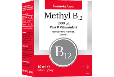 IMUNEKS FARMA METHYL B12 DILALTI SPREY 1000 mcg 10 ml şişe