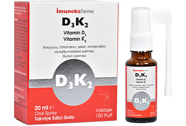 IMUNEKS VITAMIN D3K2 SPREY  20 ml şişe