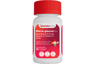 MICRO GLUCAN PLUS TAKVIYE EDICI GIDA 30 kapsül