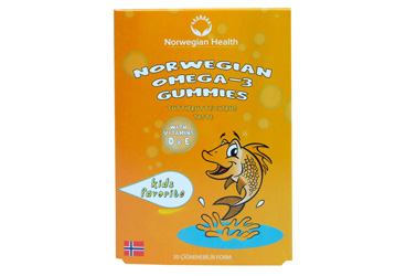 NORWEGIAN OMEGA-3 GUMMIES  30 kapsül