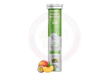 SUNLIFE MULTI-VITAMIN + MINERAL + Q10 EFERVESAN TABLET  20 tablet