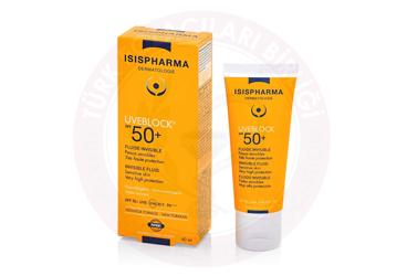 ISISPHARMA UVEBLOCK SPF50+ INVISIBLE FLUID  40 ml tüp