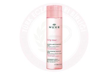 NUXE VERY ROSE EAU MICELLAIRE HYDRATANTE (KURU CILTLER ICIN)  200 ml şişe