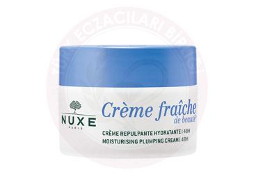 NUXE CREME FRAICHE DE BEAUTE CREME REPULPANTE HYDRATANTE 48H (NORMAL CILTLER)  50 ml kutu