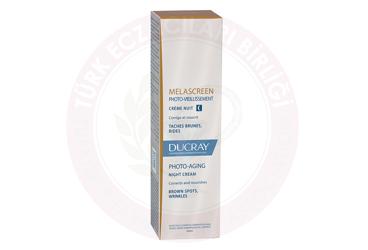 DUCRAY MELASCREEN PHOTO-AGING NIGHT CREAM  50 ml şişe