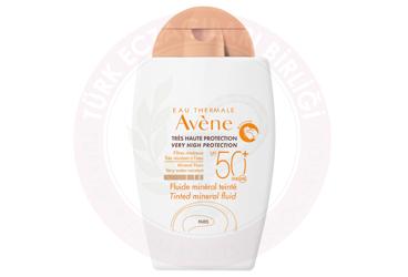 AVENE FLUIDE MINERAL TINTED SPF50+ CREAM  40 ml tüp