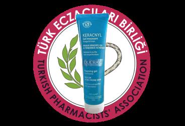 DUCRAY KERACNYL JEL - YAGLI VE AKNEYE EGILIMLI CILTLER ICIN TEMIZLEME JELI  100 ml tüp
