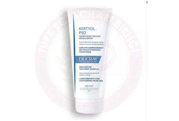DUCRAY KERTYOL P.S.O. SAC DERISINDEKI YOGUN KURU PULLANMALARA KARSI BAKIM SAMPUANI  200 ml şişe