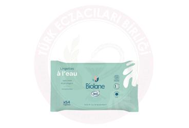 BIOLANE ORGANIC WATER-BASED WIPES ORGANİC SU BAZLI MENDİL  54 adet