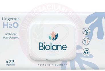 BIOLANE H2O WIPES ISLAK MENDIL  72 adet