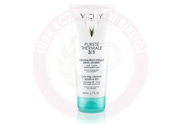 VICHY PURETE THERMALE 3'U 1 ARADA TEMIZLEYICI  200 ml tüp