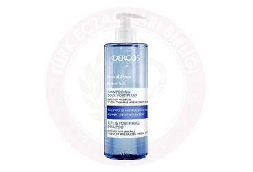 VICHY DERCOS MINERAL SOFT SAMPUAN  400 ml şişe