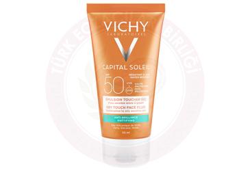 VICHY CAPITAL SOLEIL DRY TOUCH EMULSION SPF50 GUNES KREMI  50 ml tüp