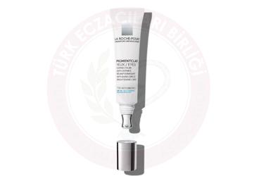 LA ROCHE-POSAY PIGMENTCLAR EYES GOZ CEVRESI BAKIM KREMI (HASSAS GOZLER ICIN KOYU HALKA KARSITI AYDINLATICI KAPATICI)  15 ml tüp