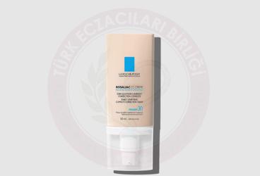 LA ROCHE-POSAY ROSALIAC CC SPF30 KREM (GECICI VEYA KALICI, GENEL VEYA LOKAL KIZARIKLIK GORUNUMU)  50 ml şişe