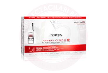VICHY AMINEXIL CLINICAL 5 WOMEN DOKULME KARSITI SAC SERUMU  21x6 ml flakon