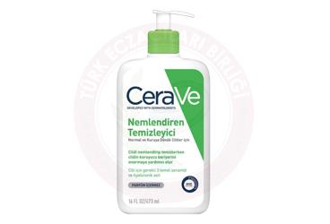 CERAVE NEMLENDIREN TEMIZLEYICI NORMAL VE KURUYA DONUK CILTLER ICIN  473 ml şişe