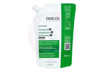 VICHY DERCOS ANTI DANDRUFF KEPEK KARSITI YAGLI VE NORMAL SACLAR ICIN SAMPUAN  500 ml şişe