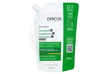 VICHY DERCOS ANTI DANDRUFF KEPEK KARSITI KURU SACLAR ICIN SAMPUAN  500 ml şişe