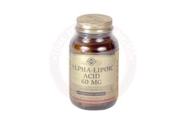 SOLGAR ALPHA LIPOIC ACID KAPSUL 60 mg 60 kapsül