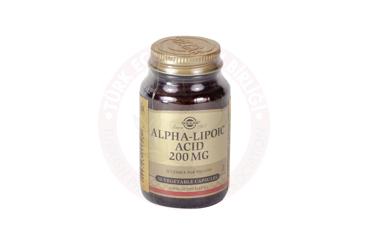 SOLGAR ALPHA LIPOIC ACID KAPSUL 200 mg 50 kapsül