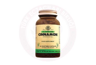 SOLGAR CINNAMON KAPSUL  100 kapsül