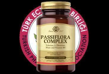SOLGAR PASSIFLORA COMPLEX TAKVIYE EDICI GIDA KAPSUL  30 kapsül