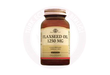 SOLGAR FLAXSEED OIL KAPSUL 1250 mg 100 kapsül