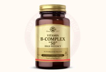 SOLGAR VITAMIN B-COMPLEX KAPSUL  50 kapsül