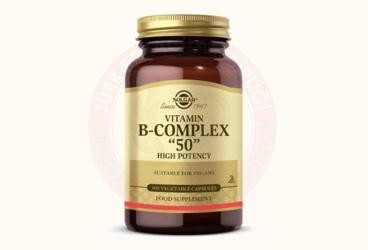 SOLGAR VITAMIN B-COMPLEX KAPSUL  100 kapsül