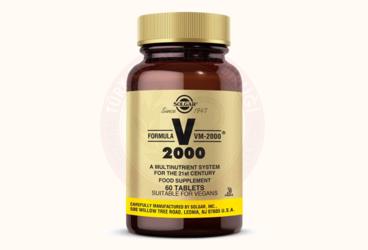 SOLGAR VM 2000 MULTIVITAMIN TABLET  60 tablet