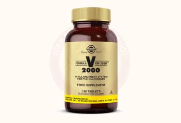 SOLGAR VM 2000 MULTIVITAMIN TABLET  180 tablet
