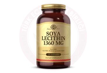 SOLGAR LECITHIN KAPSUL 1360 mg 100 kapsül