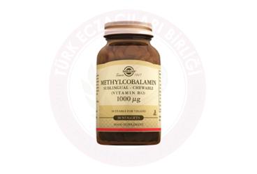 SOLGAR METHYLCOBALAMIN (VITAMIN B12) SUBLINGUAL - CHEWABLE TABLET 1000 mcg 30 tablet