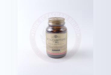 SOLGAR BETA CAROTENE KAPSUL 7 mg 60 kapsül