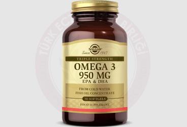 SOLGAR OMEGA-3 KAPSUL  50 kapsül