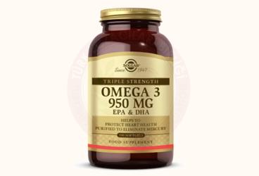 SOLGAR OMEGA-3 KAPSUL 950 mg 100 kapsül