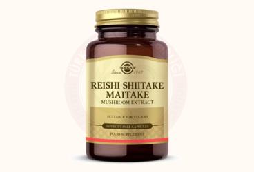 SOLGAR REISHI SHIITAKE MAITAKE MUSHROOM EXTRACT KAPSUL  50 kapsül