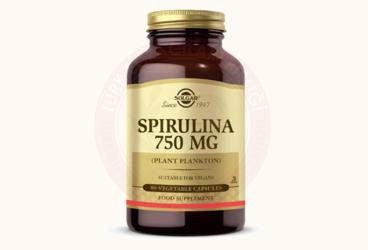 SOLGAR SPIRULINA TABLET 750 mg 100 tablet
