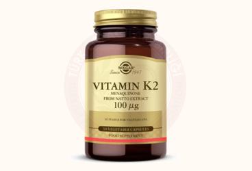 SOLGAR VITAMIN K2 MK-7 FROM NATTO EXTRACT KAPSUL 100 mcg 50 kapsül