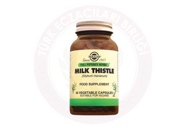SOLGAR MILK THISTLE KAPSUL  50 kapsül