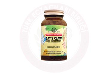 SOLGAR CAT'S CLAW EXTRACT KAPSUL  60 kapsül