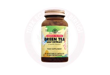 SOLGAR GREEN TEA LEAF EXTRACT KAPSUL  60 kapsül