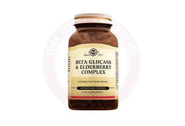SOLGAR BETA GLUCANS & ELDERBERRY COMPLEX KAPSUL  60 kapsül