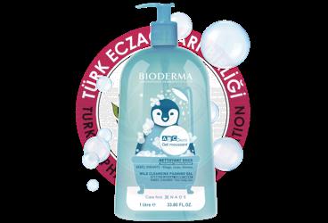 BIODERMA ABCDERM FOAMING CLEANSER  1000 ml şişe