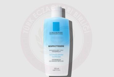LA ROCHE-POSAY RESPECTISSIME GOZ MAKYAJ TEMIZLEYICI (SUYA DAYANIKLI GOZ MAKYAJI TEMIZLEYICISI)  125 ml şişe