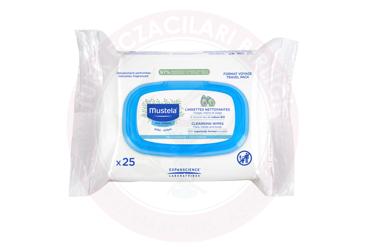 MUSTELA YUZ TEMIZLEME MENDILI  25 adet