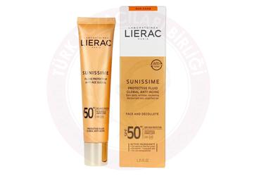 LIERAC SUNISSIME PROTECTIVE FLUID SPF 50+ CREAM  40 ml tüp