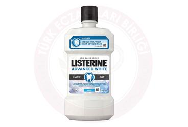 LISTERINE ADVANCED WHITE AGIZ BAKIM URUNU  250 ml şişe